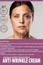 Kırışık karşıtı bakım kremi